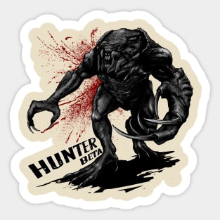 Resident Evil 3 remake Hunter Beta Sticker